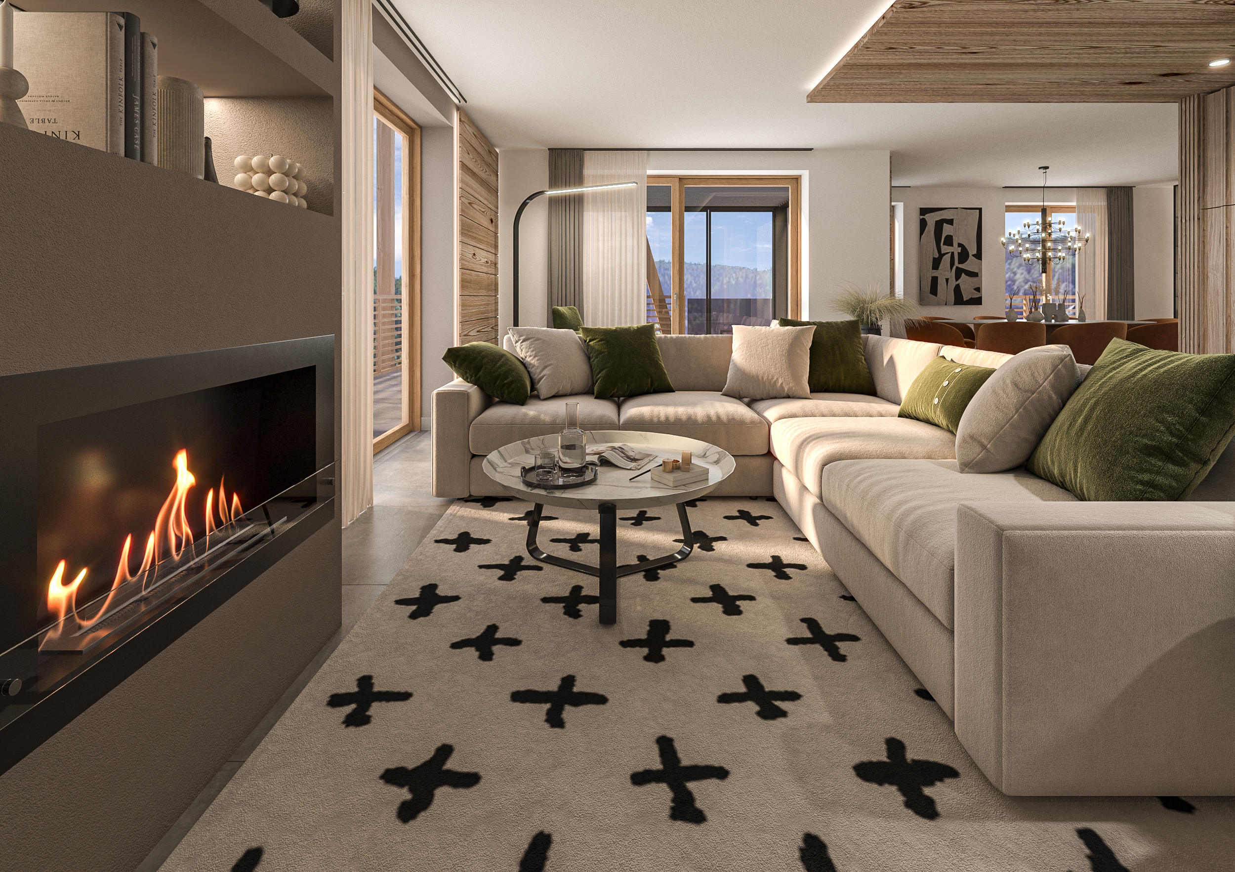 Design Appartamento Alpino