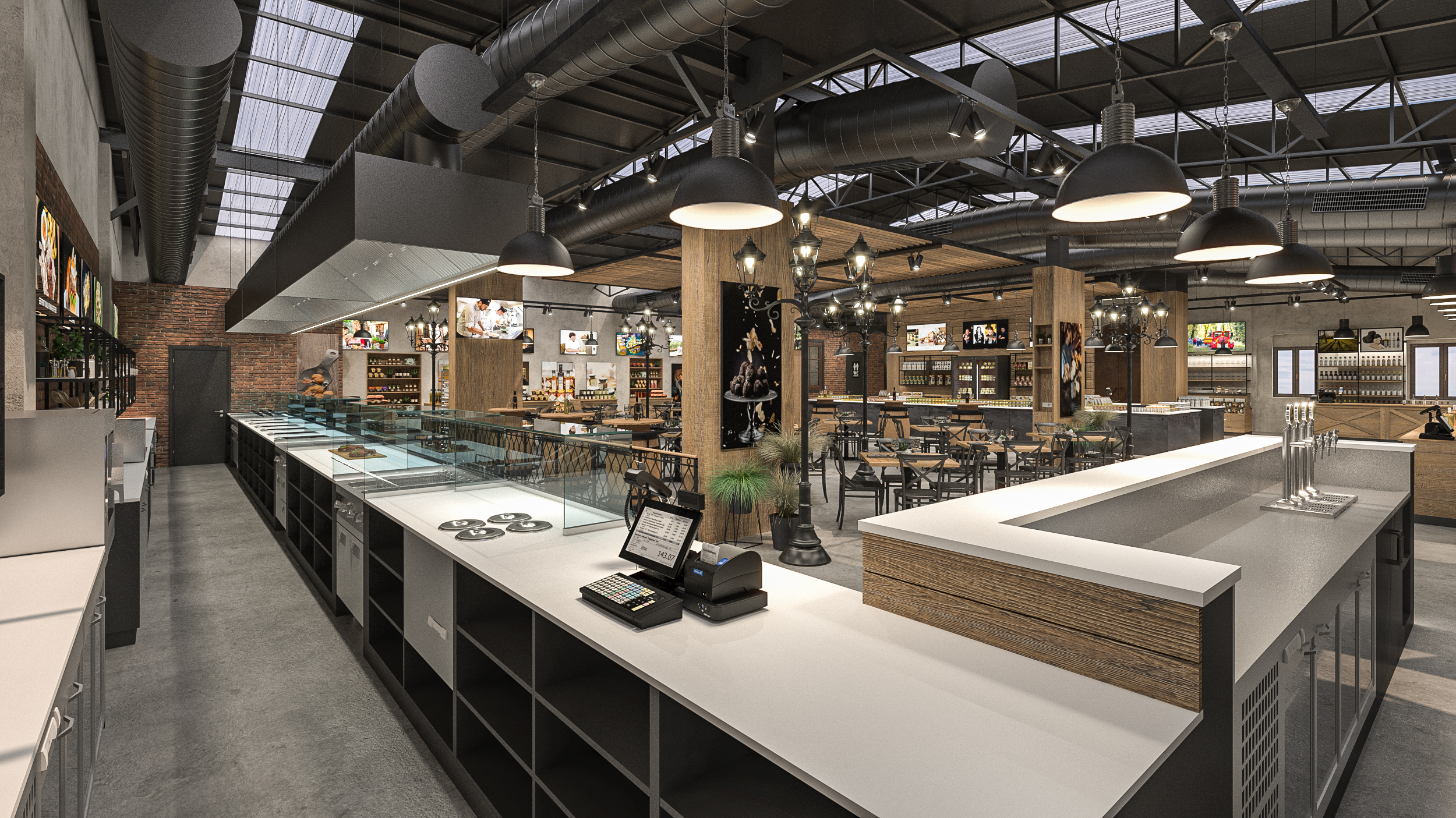 Interior Design Spazio Degustazione