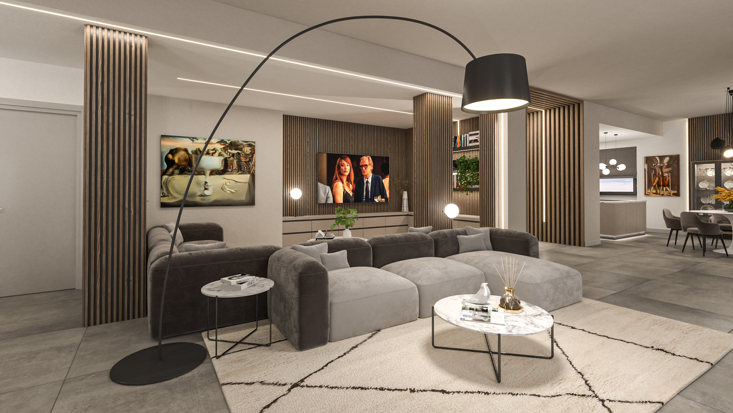 Interior Villa Contemporanea