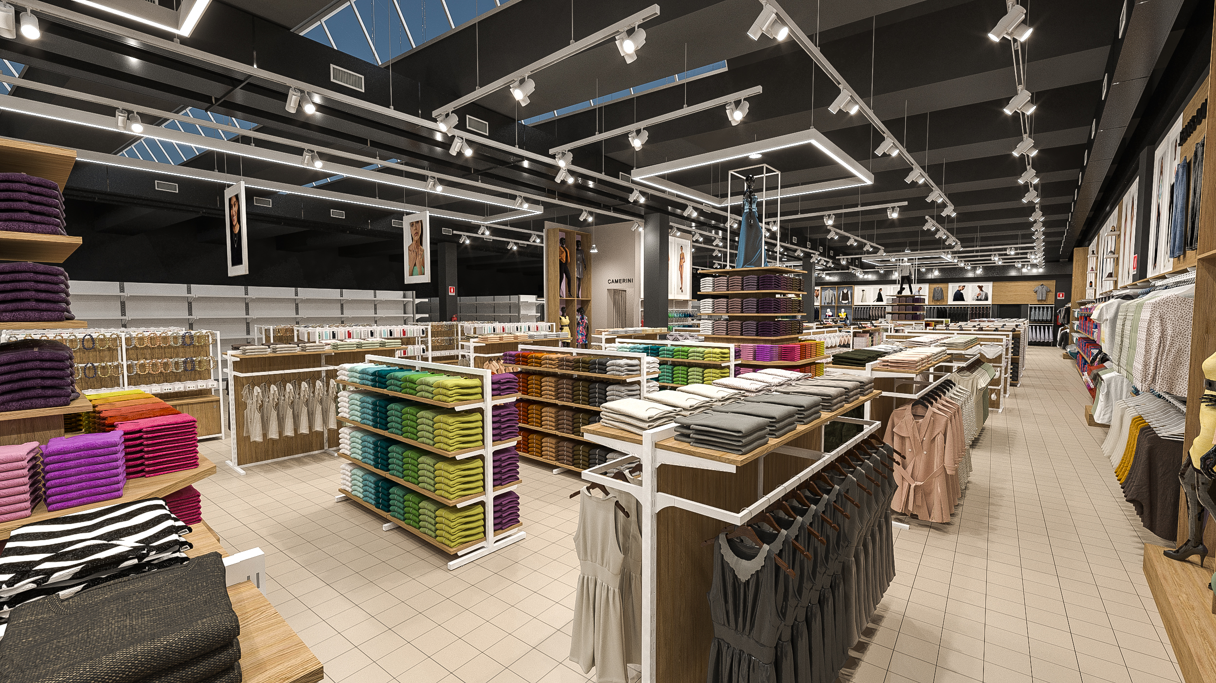 Interior Design Negozio Abbigliamento