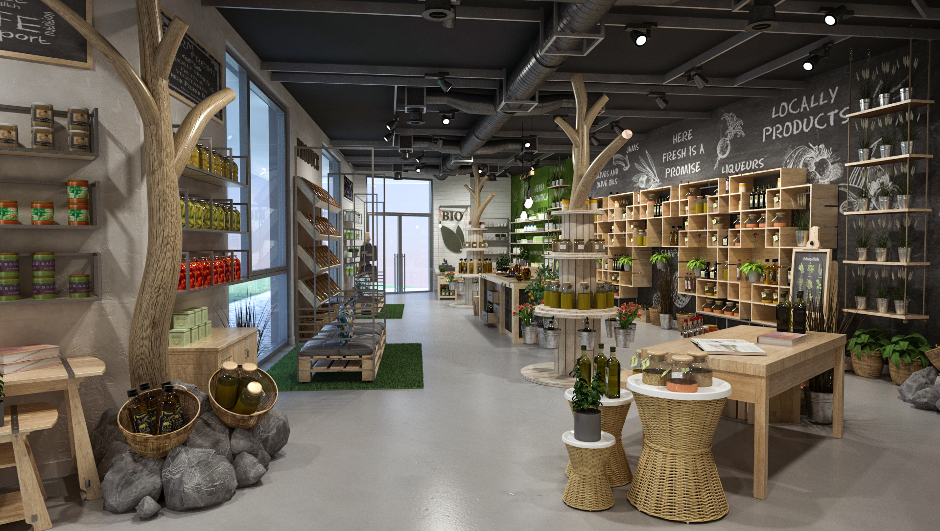 Interior Design Concept Store Klis
