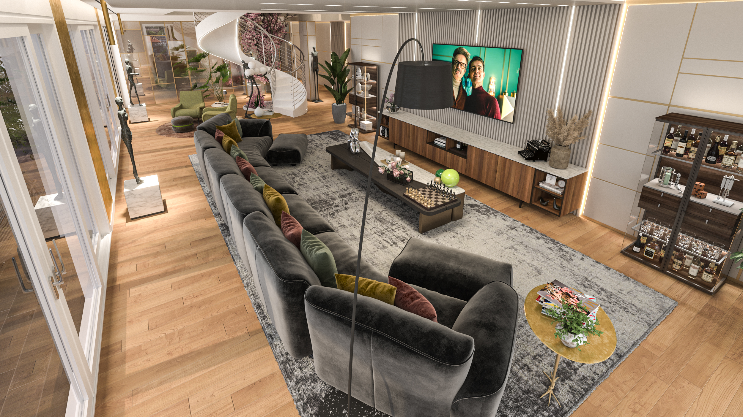 render 3d - interior design